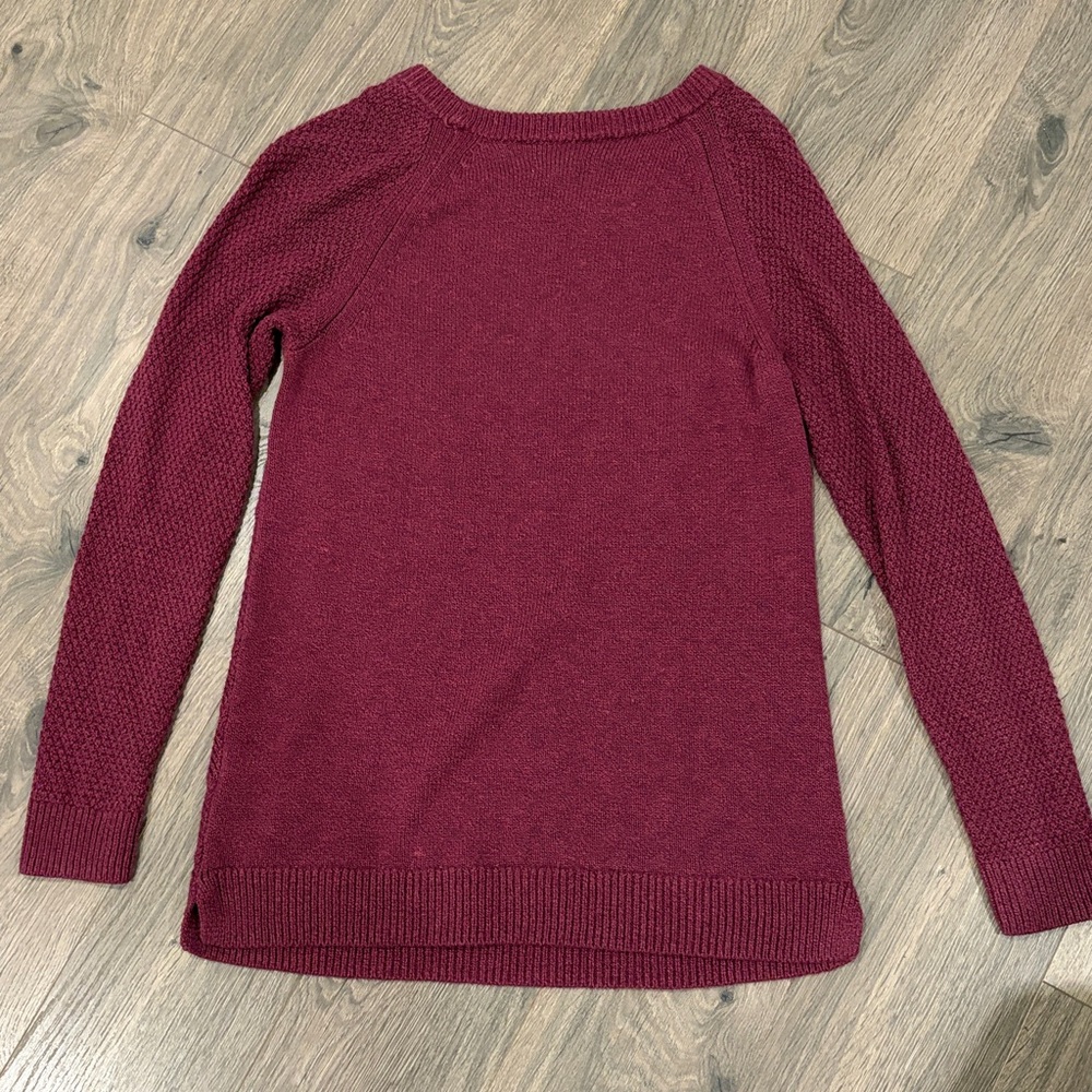 Sonoma Women’s Cable-Knit Sweater - Size Medium - Purple - NWOT!!  sweaters tops - Picture 2 of 6